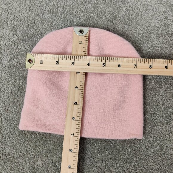 Disney Kids Beanie Cap Knitted Pink Minnie Mouse Girl Casual Fall Winter Hat - Picture 5 of 5